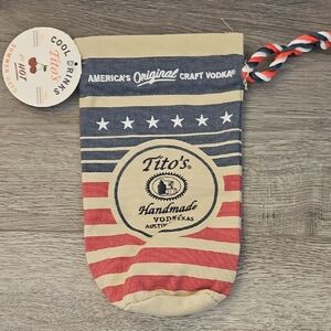 Tito's Flag Print Bottle Sleeve 24 Total Sleeves All For 1 Price